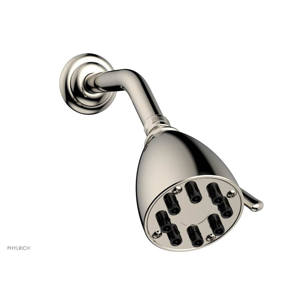 Phylrich - 8 Jet 3 1/2 Rnd Shwr Head - Polished Nickel
