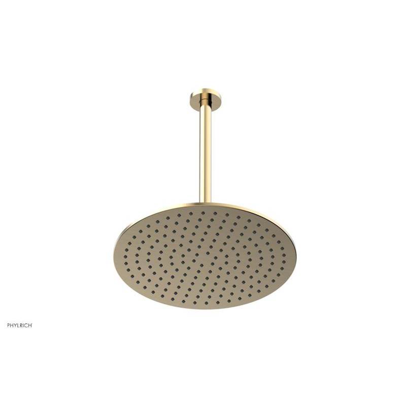 Phylrich - 12 IN ROUND CEILING - Satin Brass