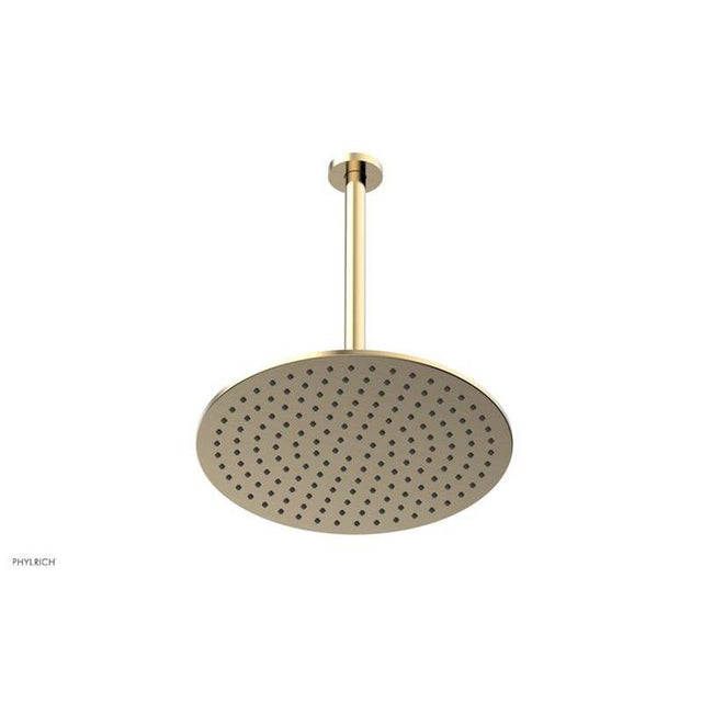Phylrich - 12 IN ROUND CEILING - Satin Brass