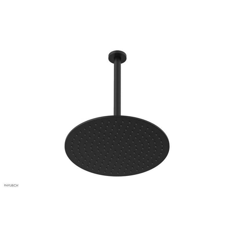 Phylrich - 12 IN ROUND CEILING - Matte Black