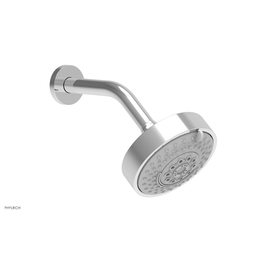 Phylrich - 5'' Contemporary Shower Head 4 Function - Polished Chrome