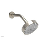 Phylrich - 5'' Contemporary Shower Head 4 Function - Polished Nickel