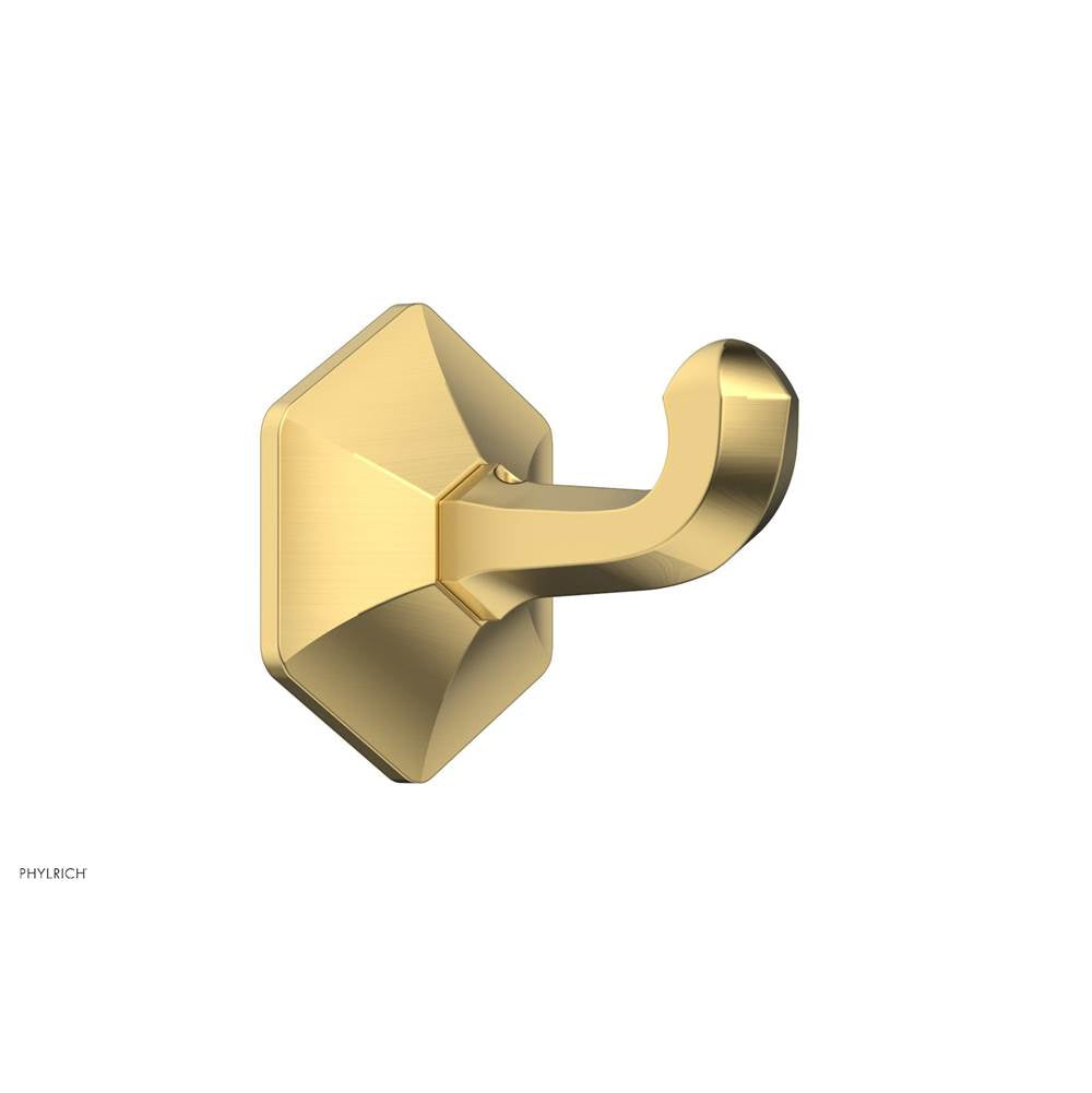 Phylrich - Robe Hook, Le Verre/ - Burnished Gold