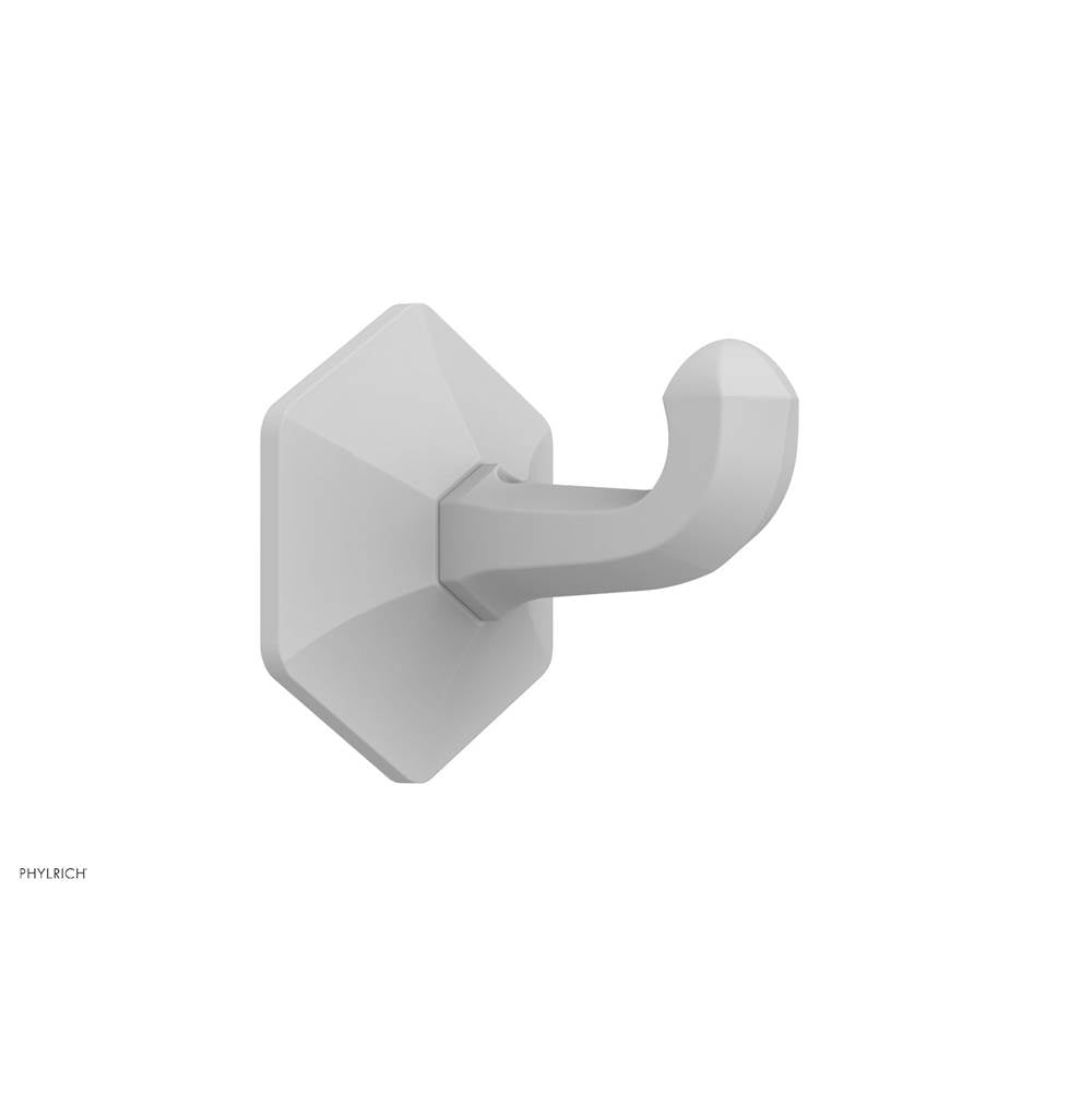Phylrich - Robe Hook, Le Verre/ - Satin White