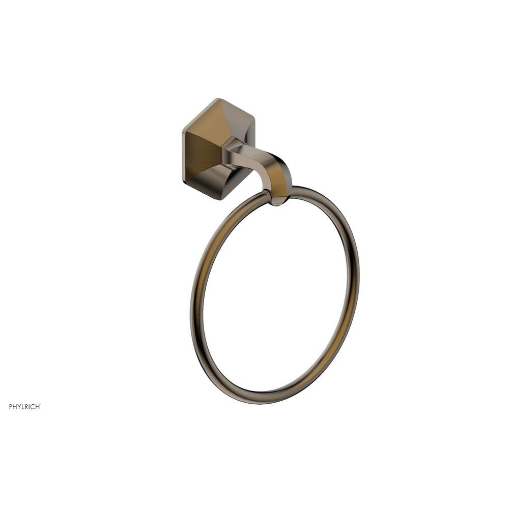 Phylrich - Towel Ring, Le Verre - Antique Brass