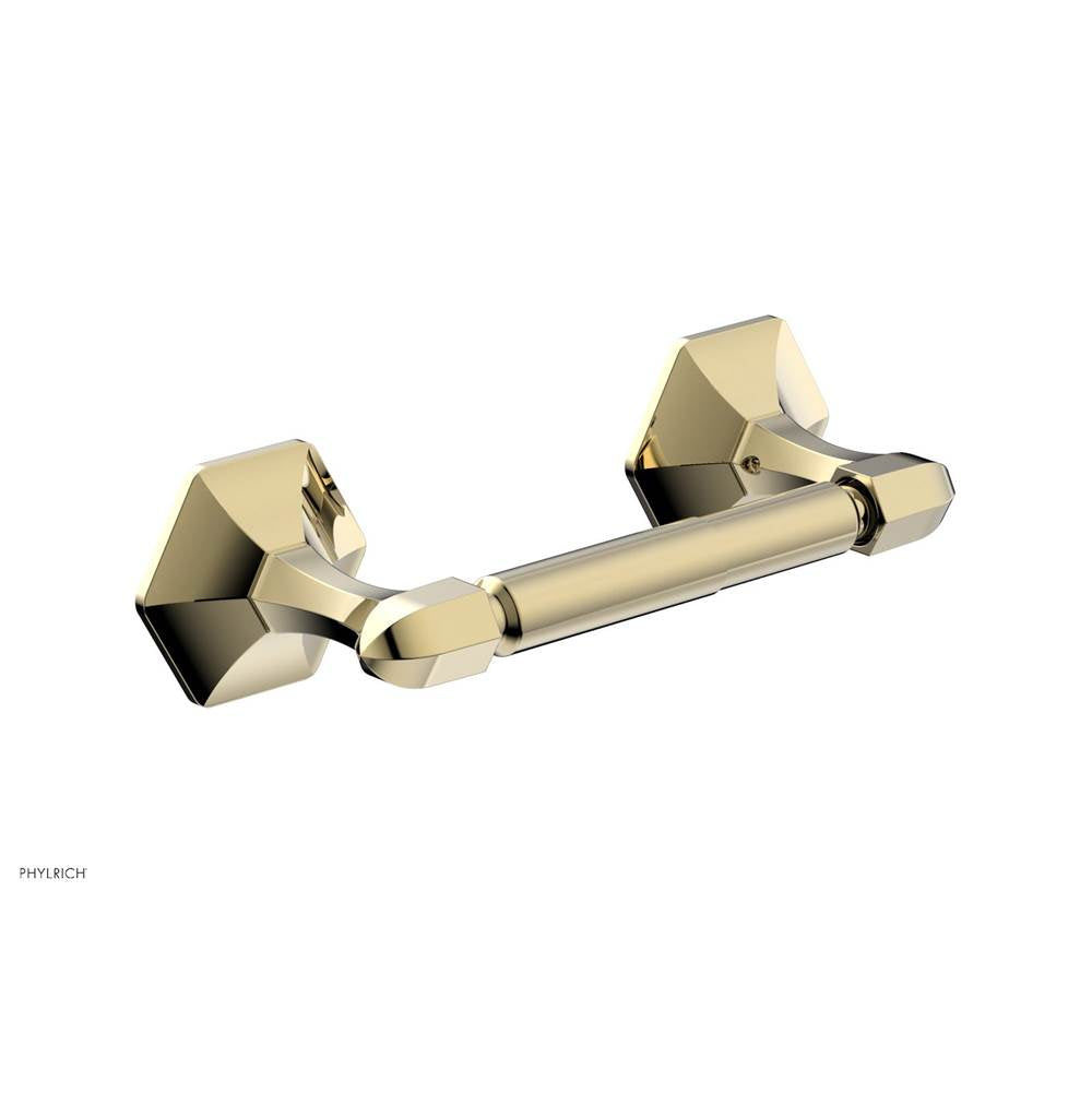 Phylrich - Paper Holder, Le V - Polished Brass Uncoated