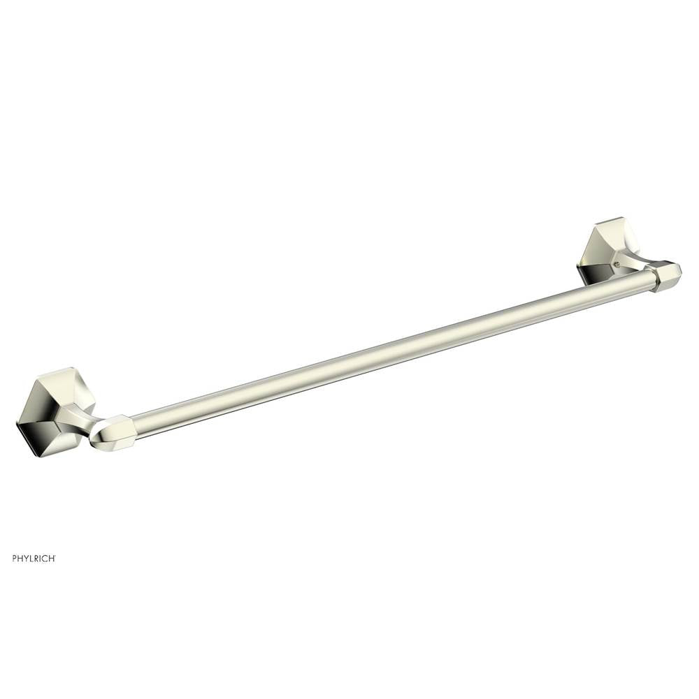 Phylrich - 24In Towel Bar, Le - Satin Nickel