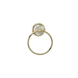 Phylrich - VALENCIA Towel Ring KMB40 - Old English Brass