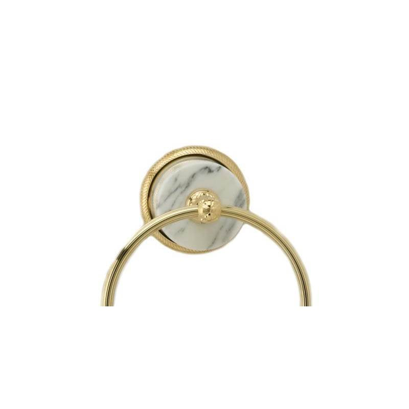 Phylrich - Towel Ring, Valen Wh - Pewter