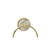 Phylrich - Towel Ring, Valen Wh - Pewter