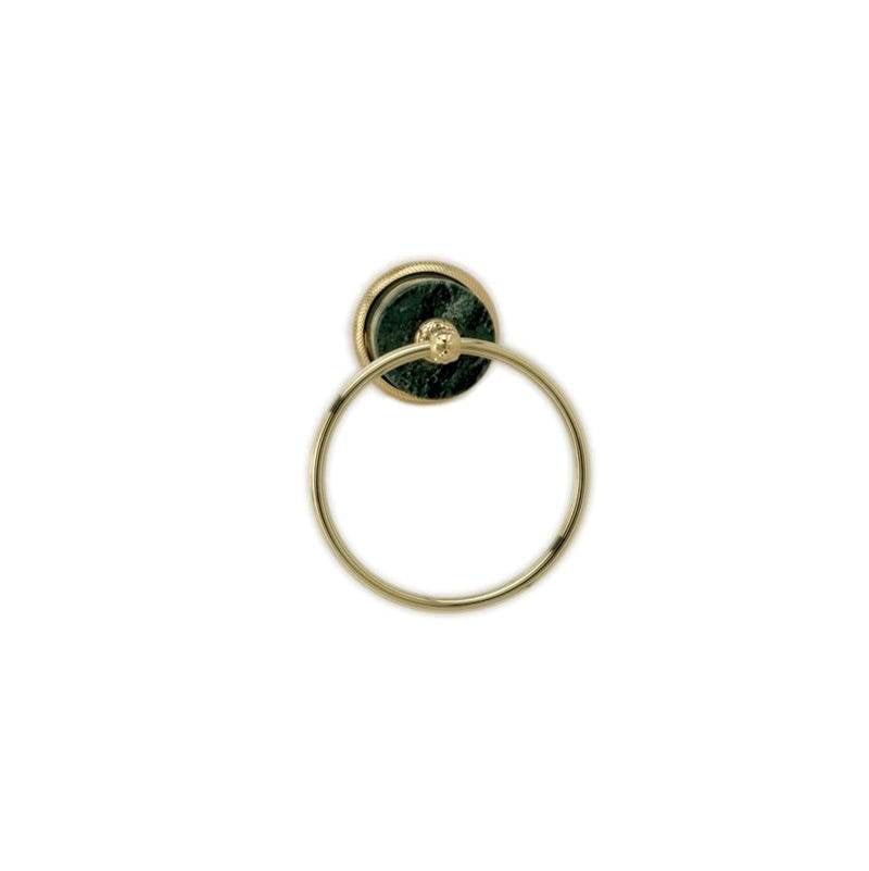 Phylrich - VALENCIA Towel Ring KMF40 - Old English Brass
