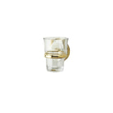 Phylrich - CARRARA Wall Mounted Glass Holder KNB30 - Old English Brass