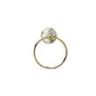Phylrich - CARRARA Towel Ring KNB40 - Old English Brass