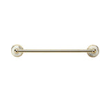Phylrich - Twl Bar 18'' Wht Mrbl, Carrara - Pewter