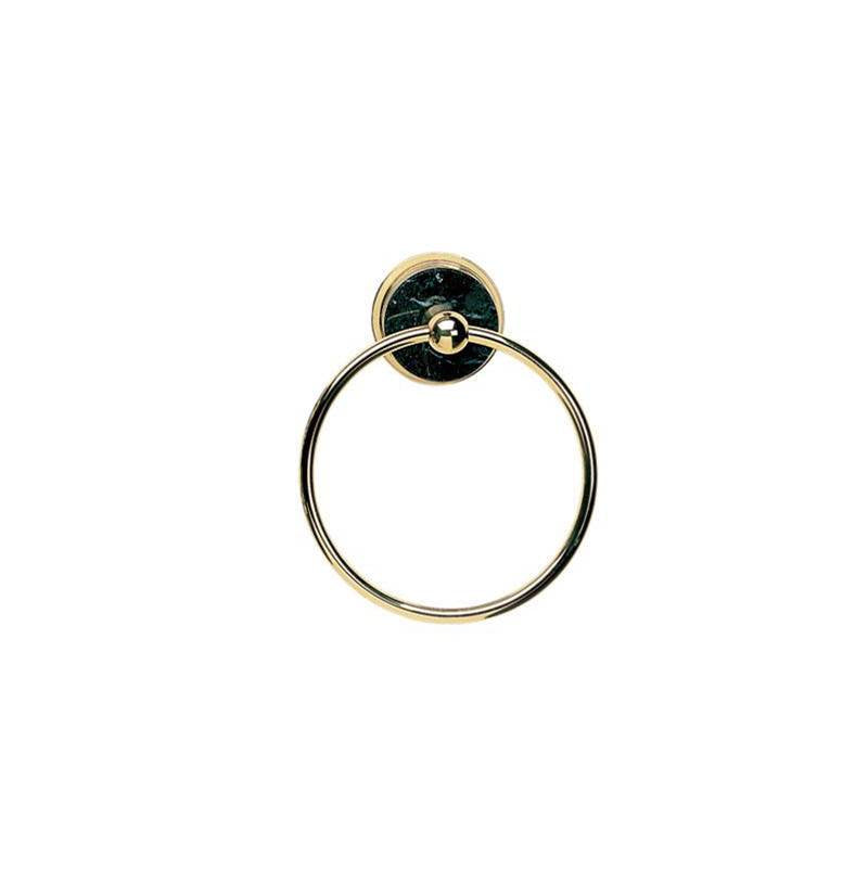 Phylrich - CARRARA Towel Ring KNF40 - Old English Brass