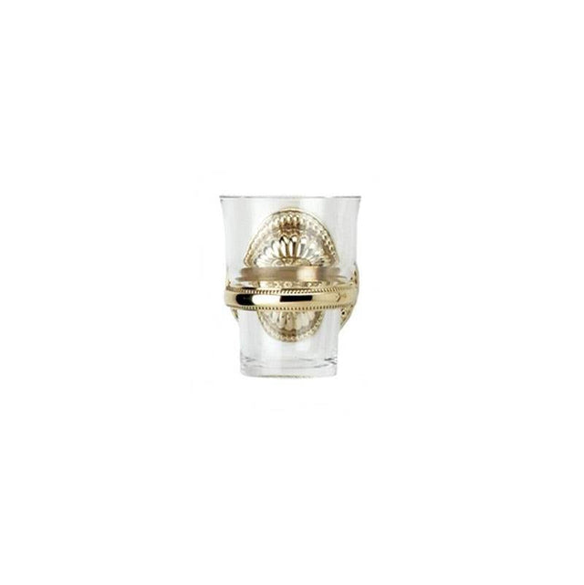 Phylrich - GEORGIAN & BARCELONA Wall Mounted Glass Holder KPG30 - Old English Brass