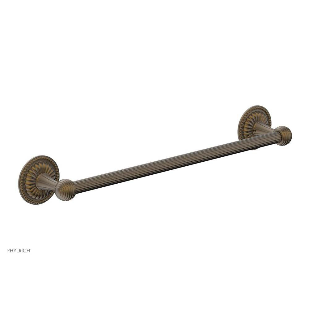 Phylrich - GEORGIAN & BARCELONA 18'' Towel Bar KPG65 - Old English Brass