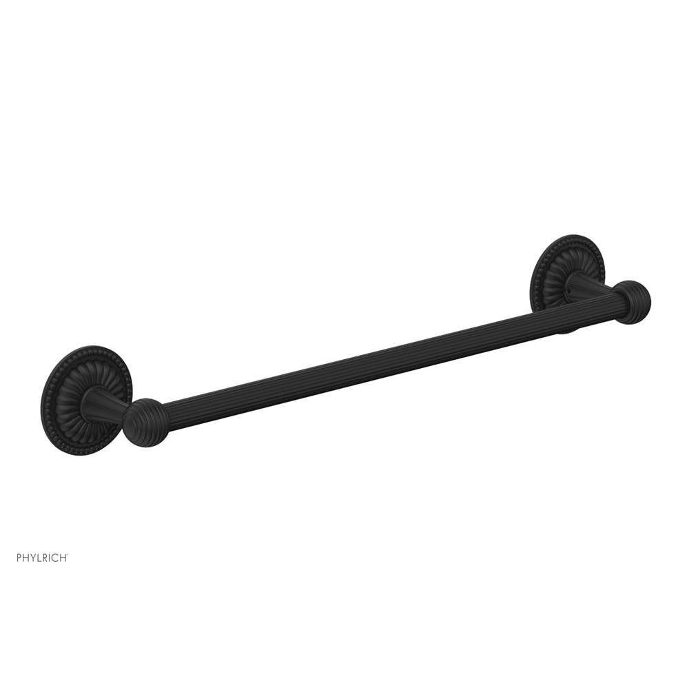 Phylrich - 18In Towel Bar, Geor - Matte Black
