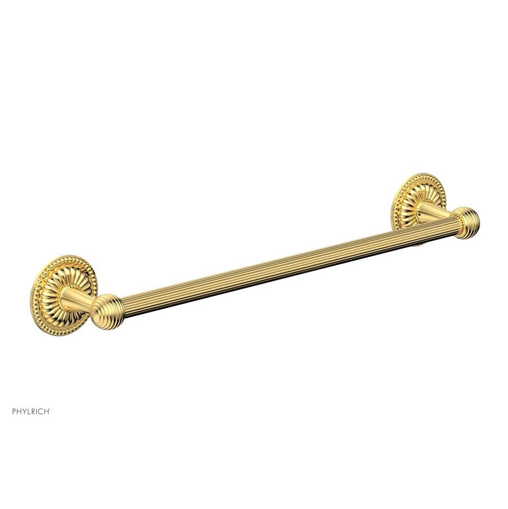 Phylrich - 18In Towel Bar, Geor - Polished Gold