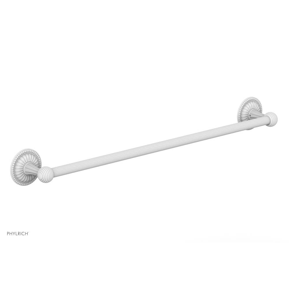 Phylrich - 24In Towel Bar, Geor - Satin White