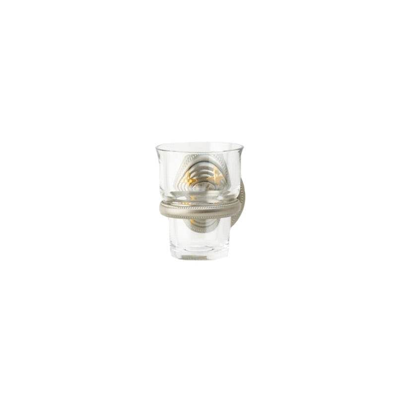 Phylrich - RIBBON & REED Wall Mounted Glass Holder KR30 - Old English Brass