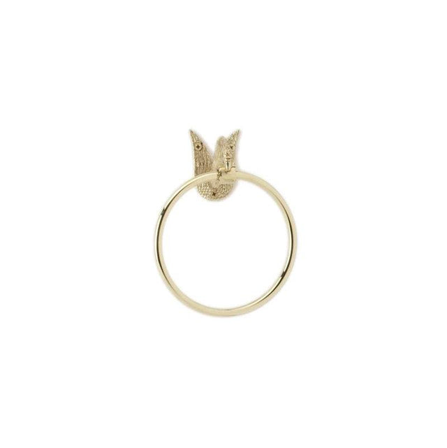 Phylrich - SWAN Towel Ring KS40 - Old English Brass