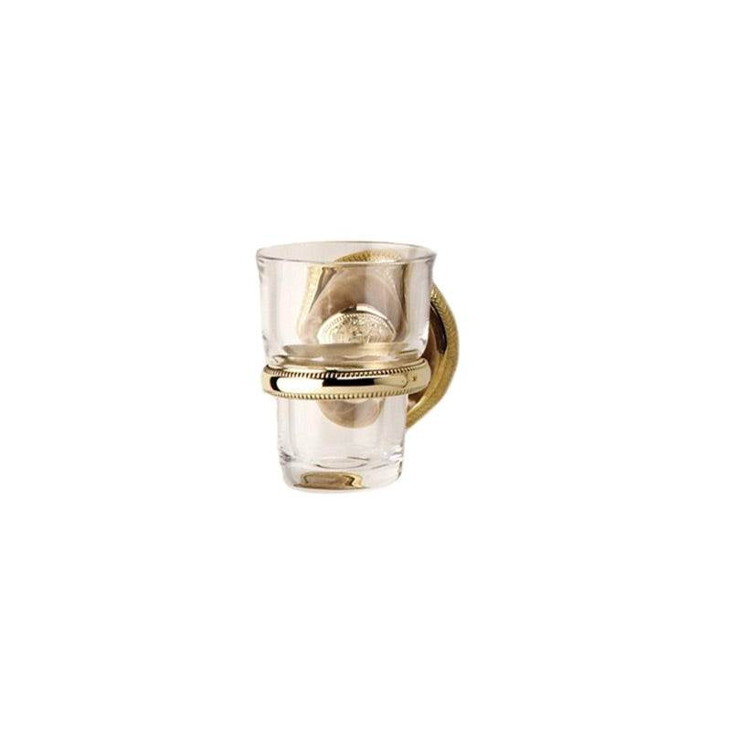 Phylrich - VERSAILLES Wall Mounted Glass Holder KTB30 - Old English Brass