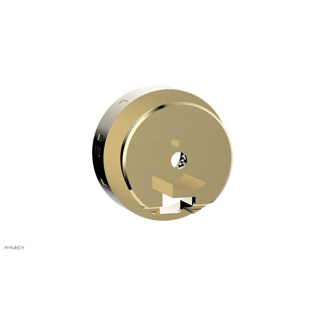 Phylrich - Handle In Brass (For Temp Cont - Polished Brass Uncoated