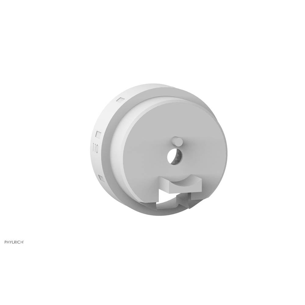 Phylrich - Handle In Brass (For Temp Cont - Satin White