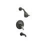 Phylrich - CARRARA Pressure Balance Tub and Shower Set PB2158D - Old English Brass