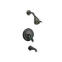 Phylrich - CARRARA Pressure Balance Tub and Shower Set PB2158F - Old English Brass