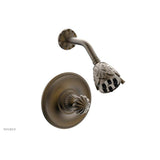 Phylrich - GEORGIAN & BARCELONA Pressure Balance Shower Set - Round Handle PB3361 - Old English Brass