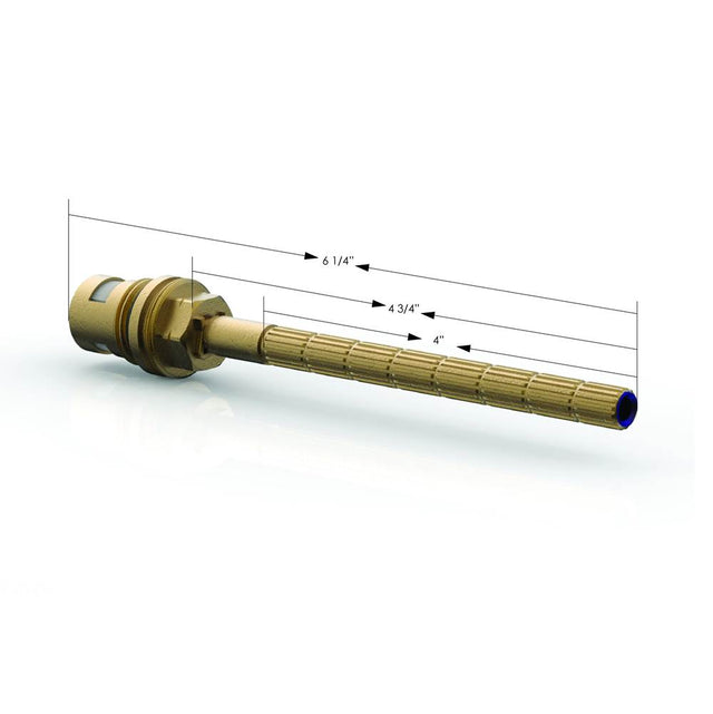 Phylrich - Cart 1/2'' With Stem - Matte Black