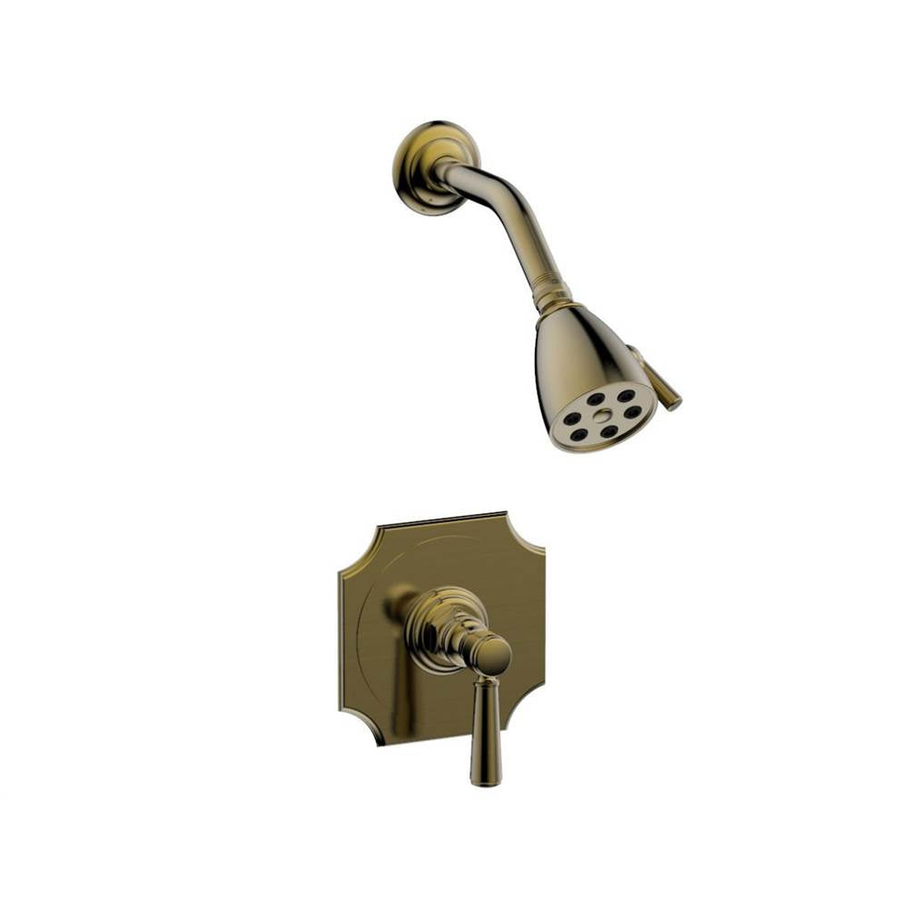 Phylrich - Shower Set Trim, - Antique Brass