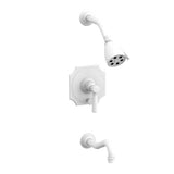 Phylrich - Pb Tub & Shower Trim - Satin White
