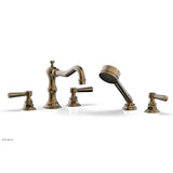 Phylrich - Deck Tub Set W/ Hs - Antique Brass