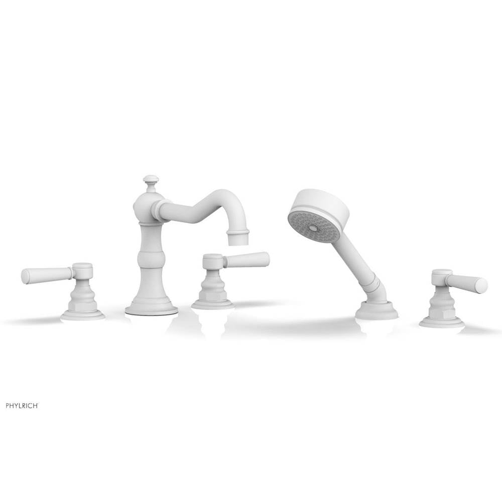 Phylrich - Deck Tub Set W/ Hs - Satin White