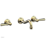 Phylrich - Wall Mount Tub Set - Polished Brass Uncoated