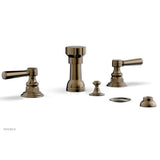 Phylrich - Four Hole Bidet Set - Antique Brass