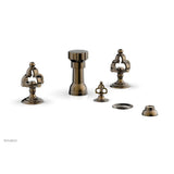 Phylrich - Four Hole Bidet Set - Antique Brass