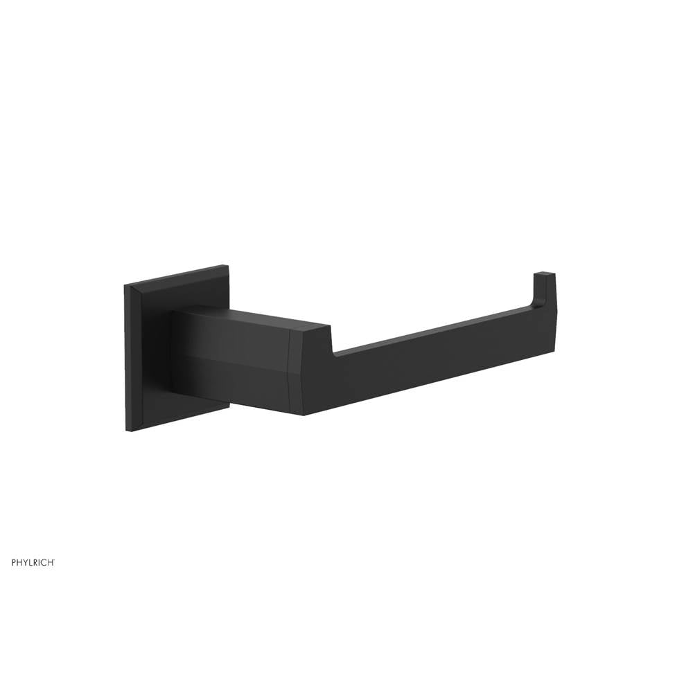 Phylrich - Matte Black Diama Single-Post T/P Holder - Matte Black
