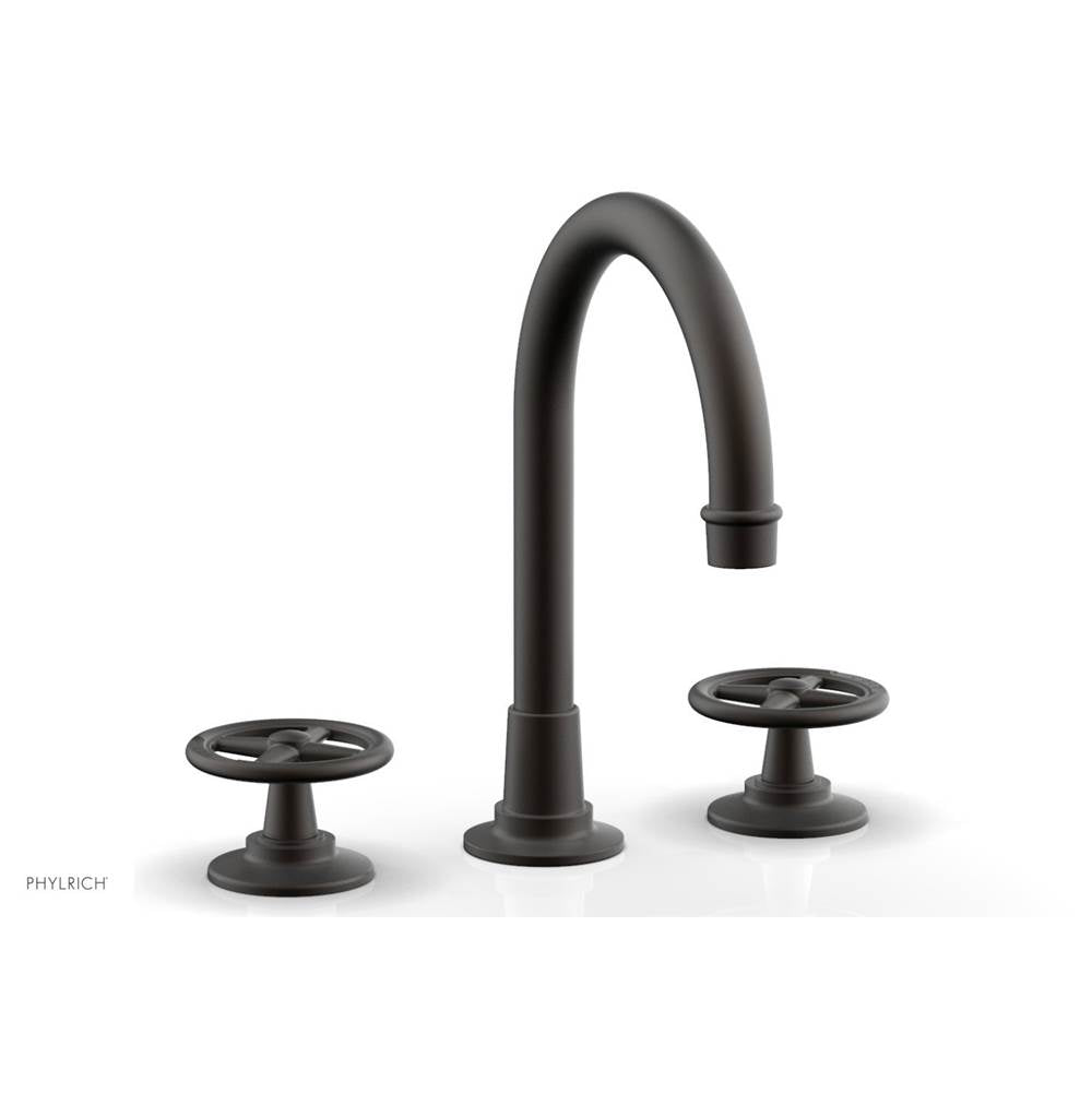 Phylrich - Ws Faucet Works, Arched Spt, Cross Handles - Old Rubbed Bronze