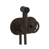 Phylrich - Wall Mounted Bidet Set Works, Cross Handle - Antique Bronze