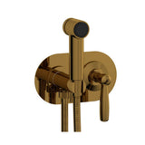Phylrich - Wall Mounted Bidet Set Works, Lever Handle - French Brass