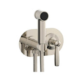 Phylrich - Wall Mounted Bidet Set Works, Lever Handle - Polished Nickel