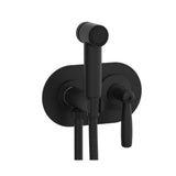 Phylrich - Wall Mounted Bidet Set Works, Lever Handle - Matte Black
