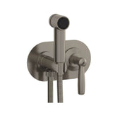 Phylrich - Wall Mounted Bidet Set Works, Lever Handle - Pewter
