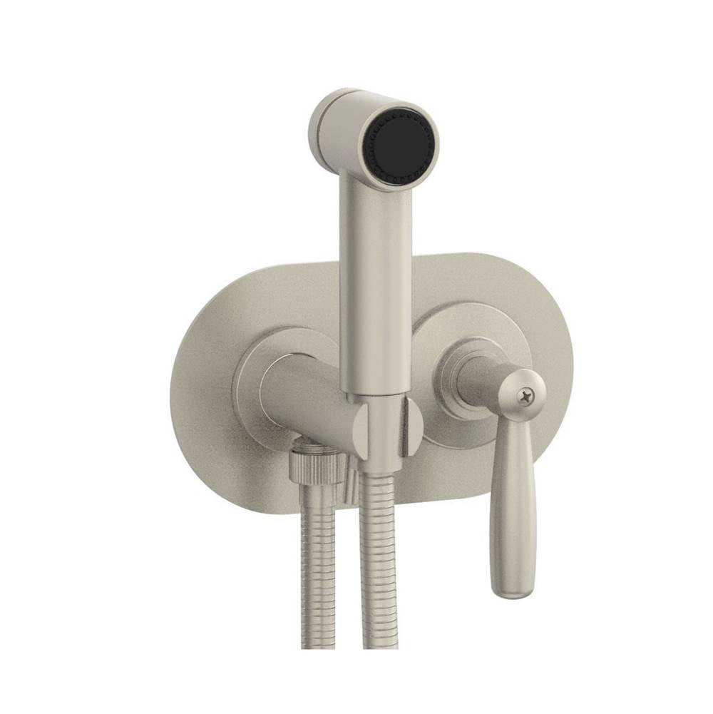 Phylrich - Wall Mounted Bidet Set Works, Lever Handle - Burnished Nickel