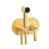 Phylrich - Wall Mounted Bidet Set Works, Lever Handle - Burnished Gold