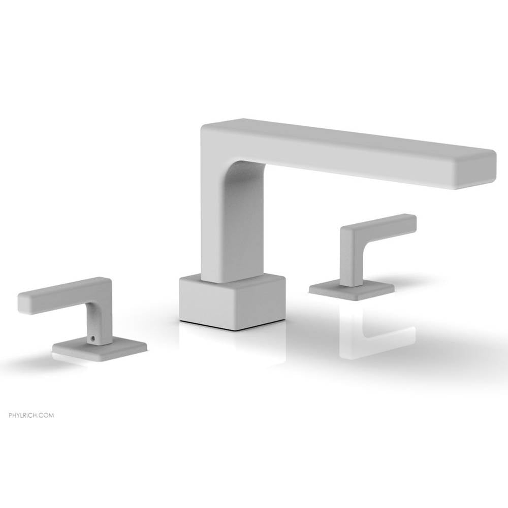 Phylrich - Deck Tub Set To Lever - Satin White
